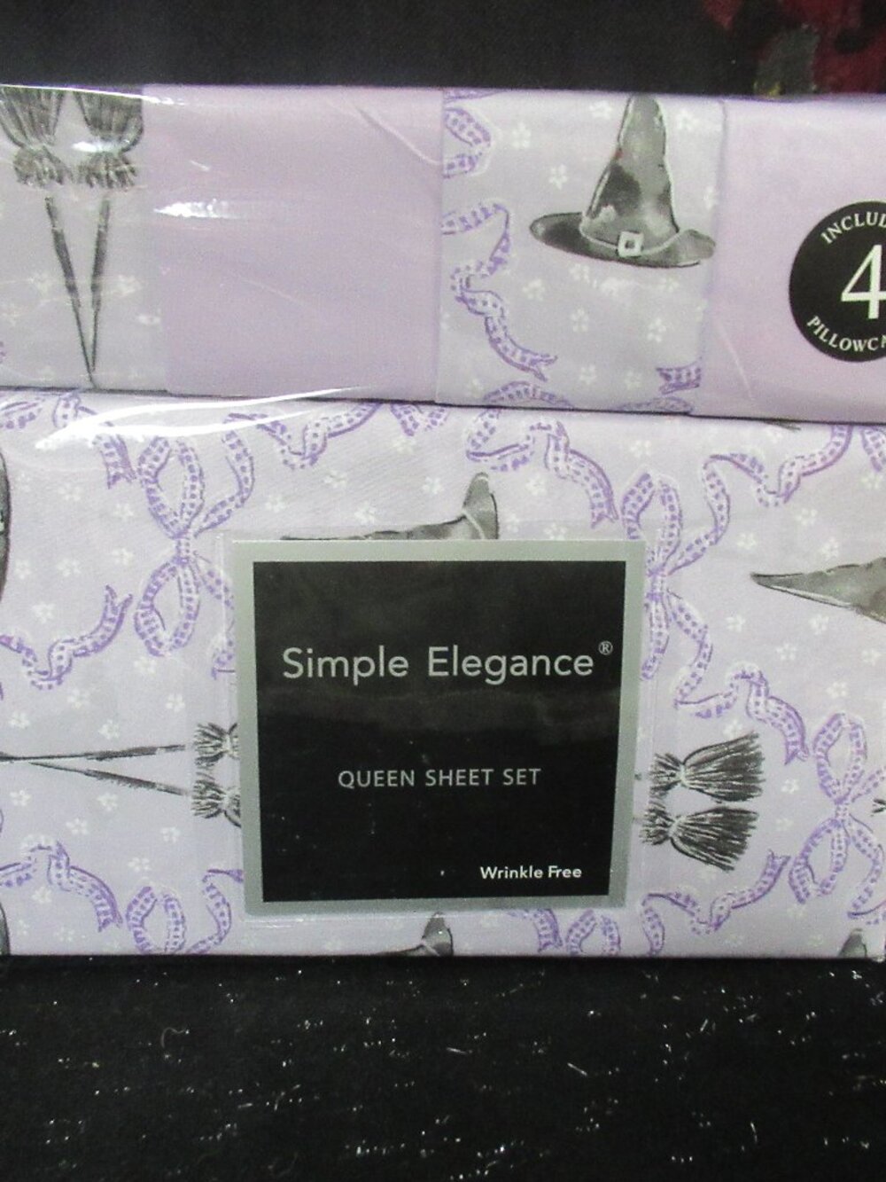 Witchy 4pc. Queen Size Microfiber Sheet Set